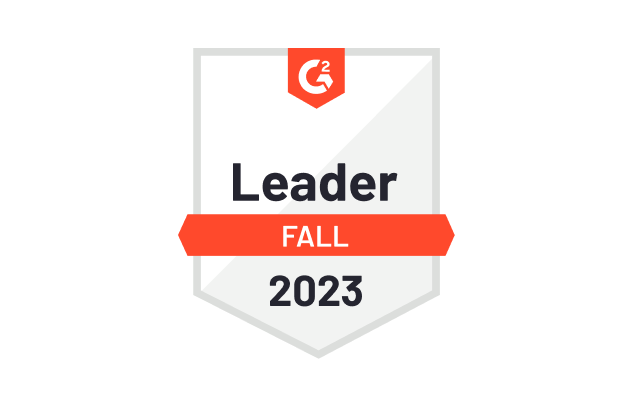 G2 Trust Badge - Leader - Fall 2023.
