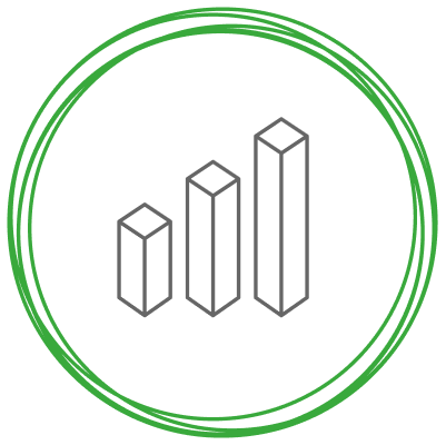 Graphic icon highlighting how GoToMyPC helps complete tasks easily and increase productivity.