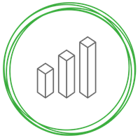 Graphic icon highlighting how GoToMyPC helps complete tasks easily and increase productivity.